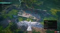 Use your raven to scout the entrance to the Champlieu Ruins.