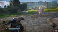 The Throwing Axe Fury ability will interrupt most of the aurochs attacks.