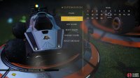 There are up to 6 options to add decals for all Exocraft except the Minotaur.