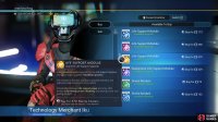 You can purchase upgrade modules from Exosuit Research merchants on space stations.