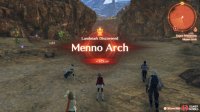 First, make your way to Menno Arch, towards the south.