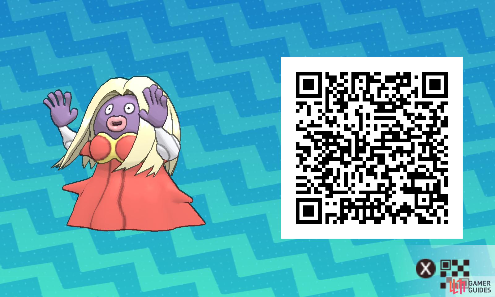 qr code scan pokemon ultra sun