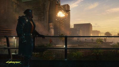 Admiring the view