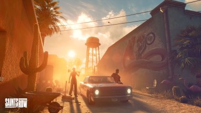Santo Ileso Sunset Alley 4K