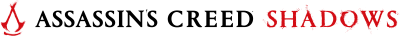 Assassins Creed Shadows Logo Horizontal ColorBlack