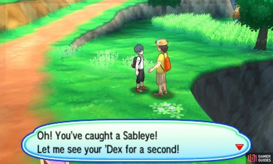Some sidequests encourage you to go out and about, catching Pokémon you might otherwise miss.