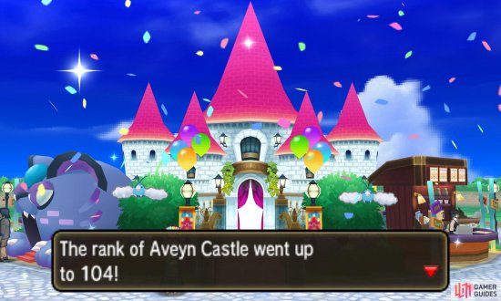 Castle rank can surpass 100, but the notable rewards stop after that.