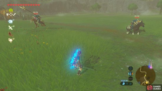 Attacking without your own horse is difficult, but doable