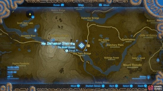 This is the location of the Shrine.
