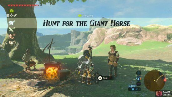 This sidequest is a bit more difficult than its counterpart, The Royal White Stallion.
