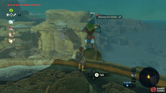 Kass can be found all over Hyrule with various songs