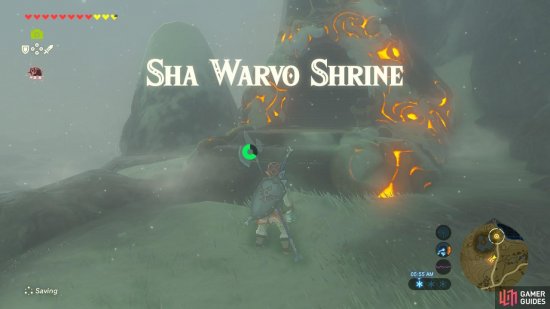 This Shrine is a great place to fast travel to for the Flight Range