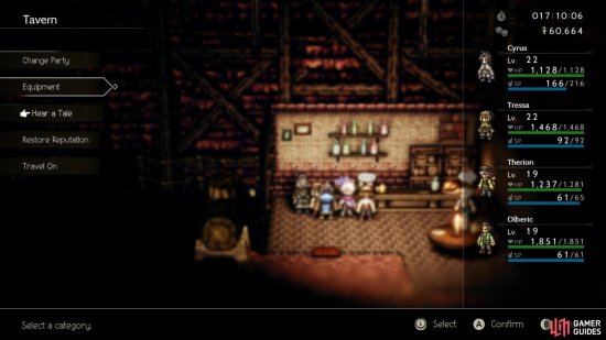 you can use the Hear a Tale option in the tavern to start