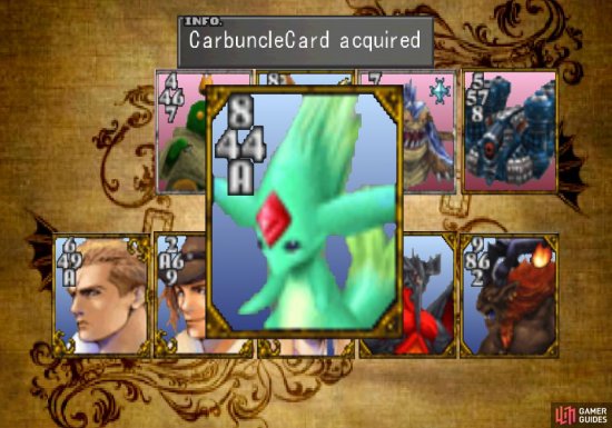 Defeat Xu - aka Queen Heart - and take her Carbuncle Card