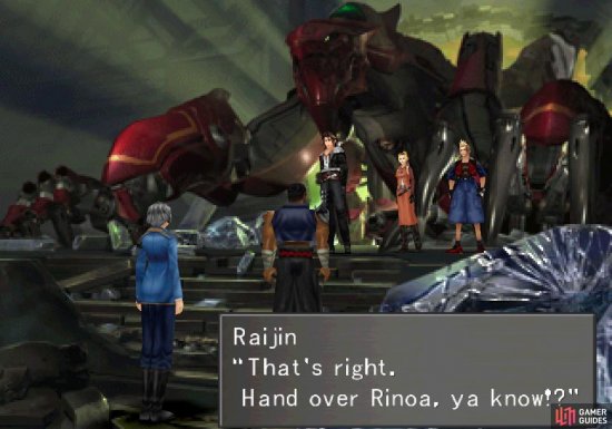 wherein you’ll shortly find yourself confronted by Raijin and Fujin.
