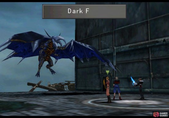 Tiamat’s only attack is Dark Flare, which is deployed after the name fills the action bar at the top of the screen.