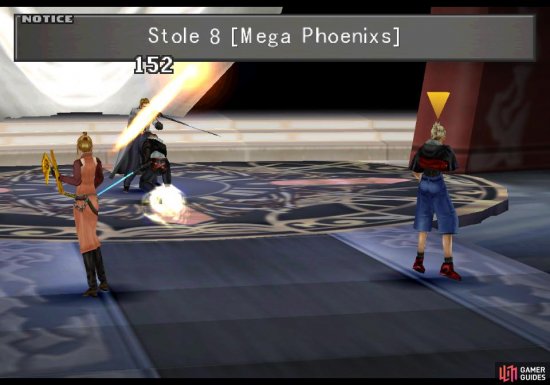 Steal eight Mega Phoenixes from Seifer