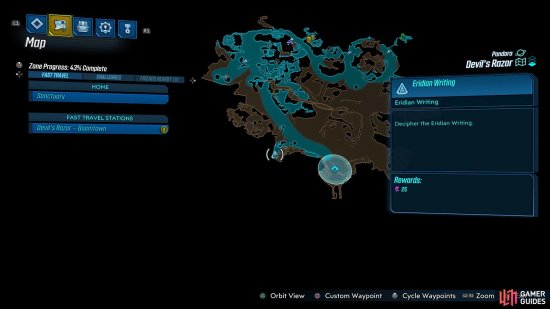Zone Completion - Devil's Razor - Full Area Coverage | Borderlands 3 ...