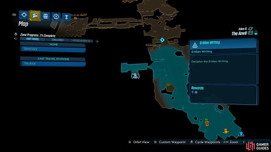 The Anvil Map Bl3 Zone Completion - The Anvil - Full Area Coverage | Borderlands 3 | Gamer  Guides®