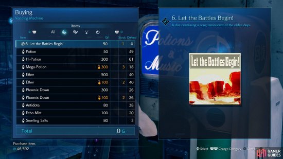 You can buy the Let the Battles Begin! Music Disc from a vending machine.