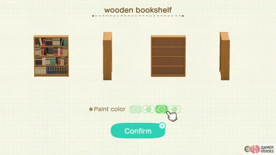 you can still customize the colors of the required items though!