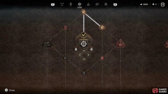Valor Surges are the big nodes on the skill trees