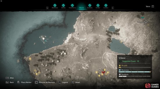 Cursed Areas Ulster Artifacts Wrath Of The Druids Dlc Assassin S Creed Valhalla Gamer Guides