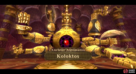Koloktos has 6 arms–and isn’t afraid to use ’em!