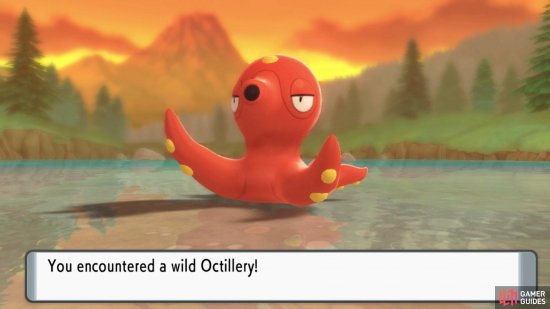 Octillery is uncommon.