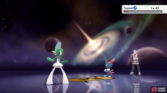 Sneasel should be no match against your fully evolved creatures!