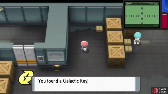 The Galactic Key lets you unlock the special doors found here.