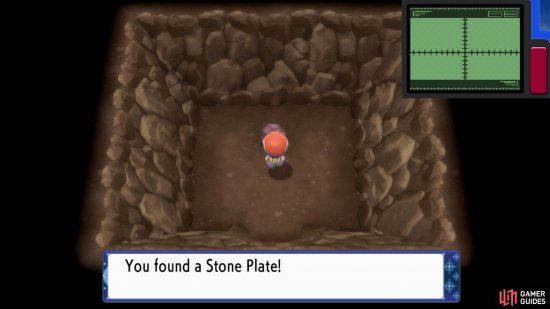 Beyond is a small room with a hidden Stone Plate.