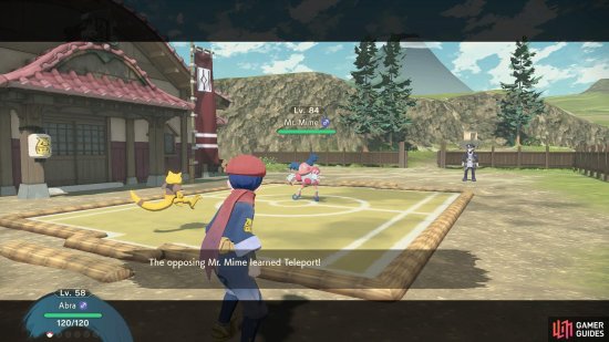 After Mr. Mime copies Teleport, you can whack the fool without having to worry.