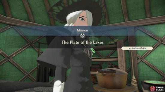For this mission, you must catch the three lake guardians.