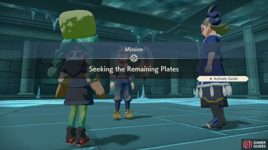 Youll receive this mission after collecting the 5 plates from Cogitas hints.