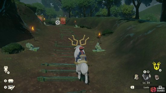 Thanks to Wyrdeer, it shouldnt take long to reach Grandtree Arena again.