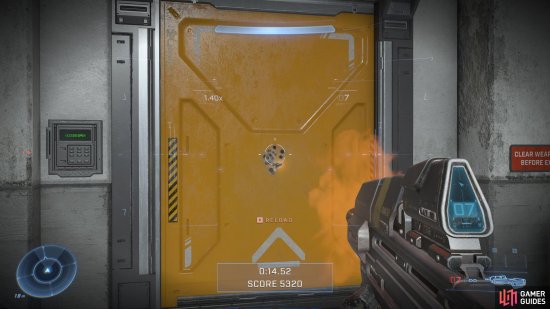If you continue to fire throughout the magazine round without stopping, the inner reticle will move more towards the outer one, until it’s out of the circle. This indicates maximum bloom effect.