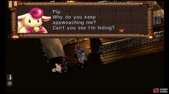 Well, youre not doing a great job of hiding…