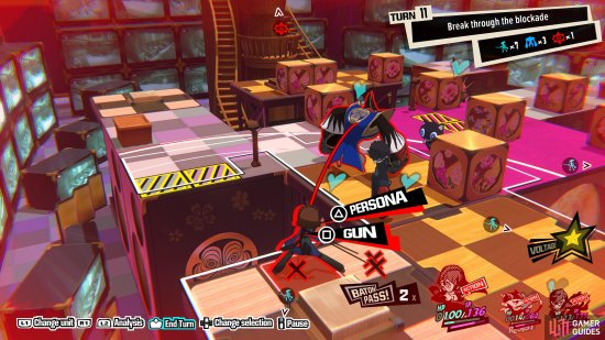 Persona 5 Tactica review - a welcoming spin-off aimed at strategy newcomers