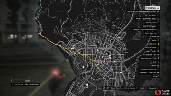 then head to the marked location on your map to return the car to the client. 
