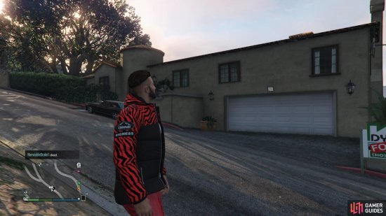 Head to Vinewood Hills to take a look around