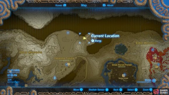 Trial on the Cliff - Hebra Region - Shrine Quests | The Legend of Zelda ...