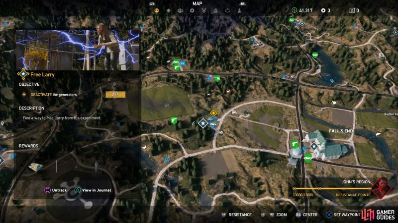 Free Larry Map Far Cry 5 