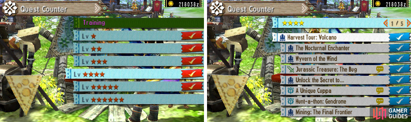 Monster hunter x key quest village