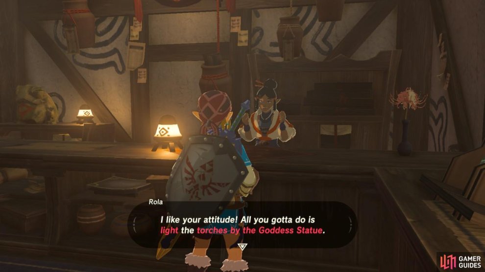 Arrows Of Burning Heat The Legend Of Zelda Breath Of The Wild