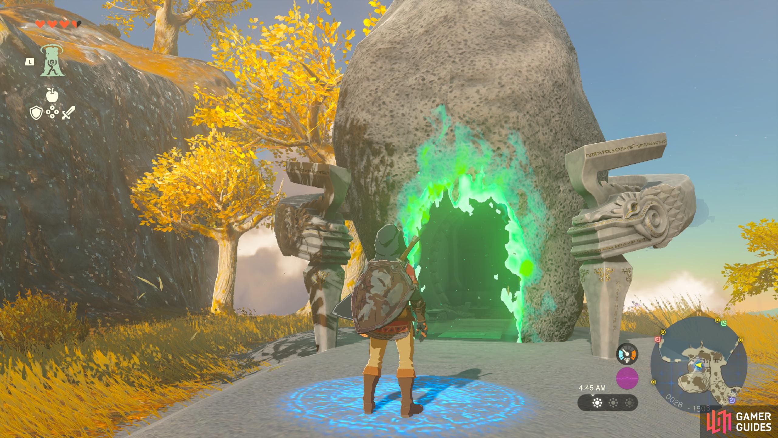 Inisa Shrine The Legend of Zelda Tears of the Kingdom Database