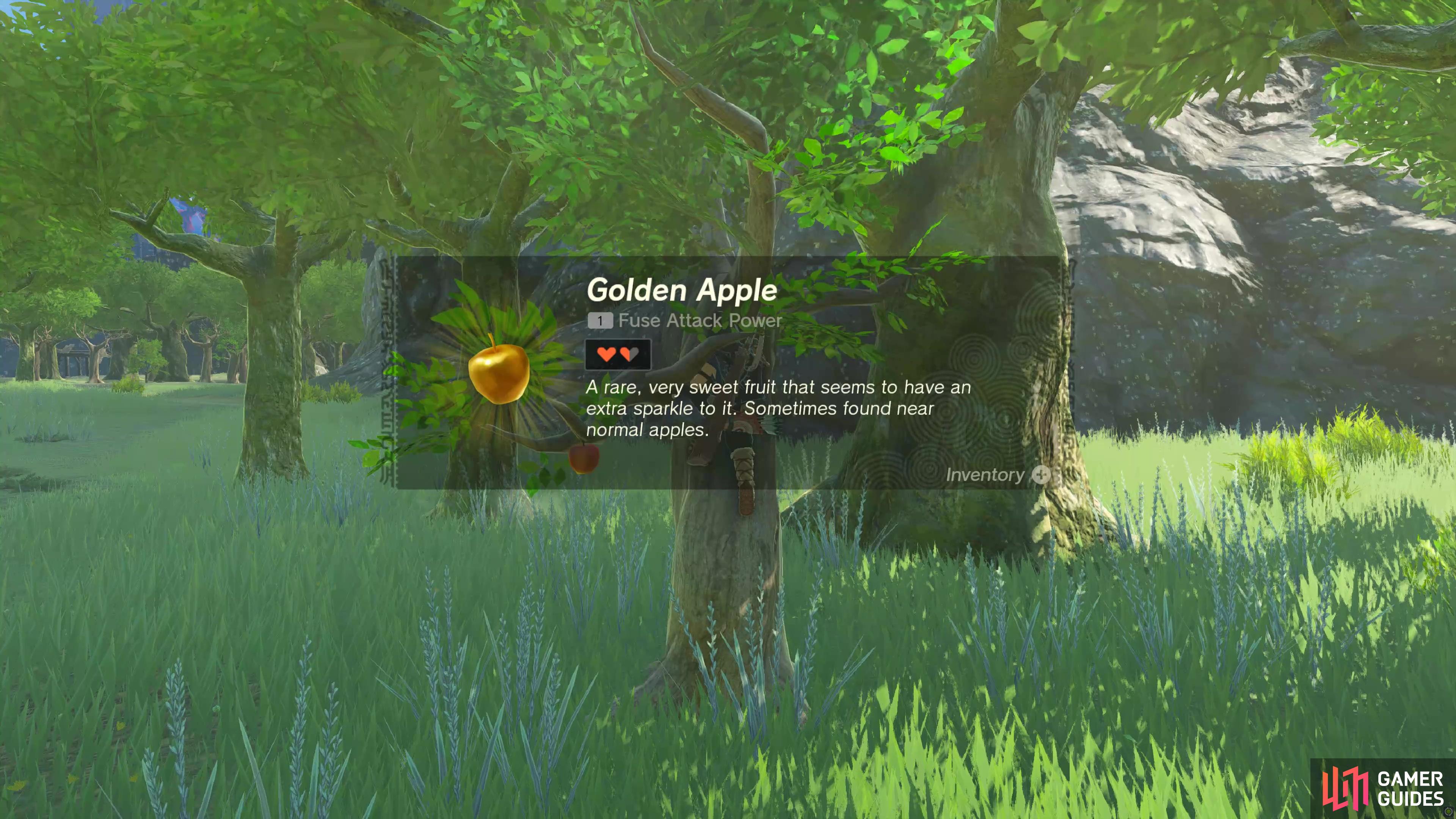 PSA: Nintendo Giving Out Free 'Golden Apple' In Zelda: Tears Of
