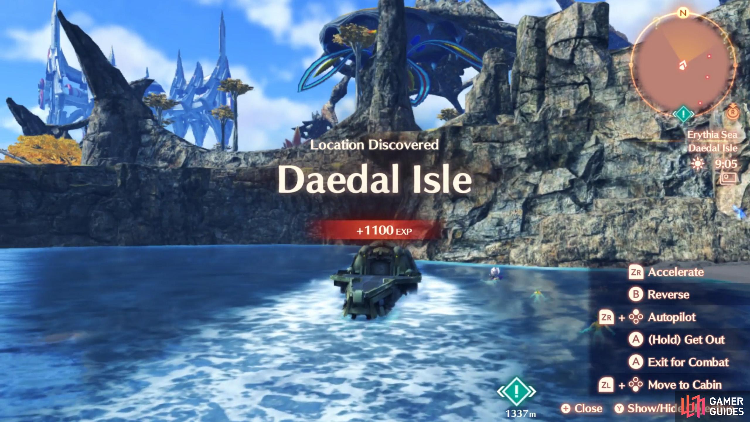 Daedal Isle is home to many massive monsters.