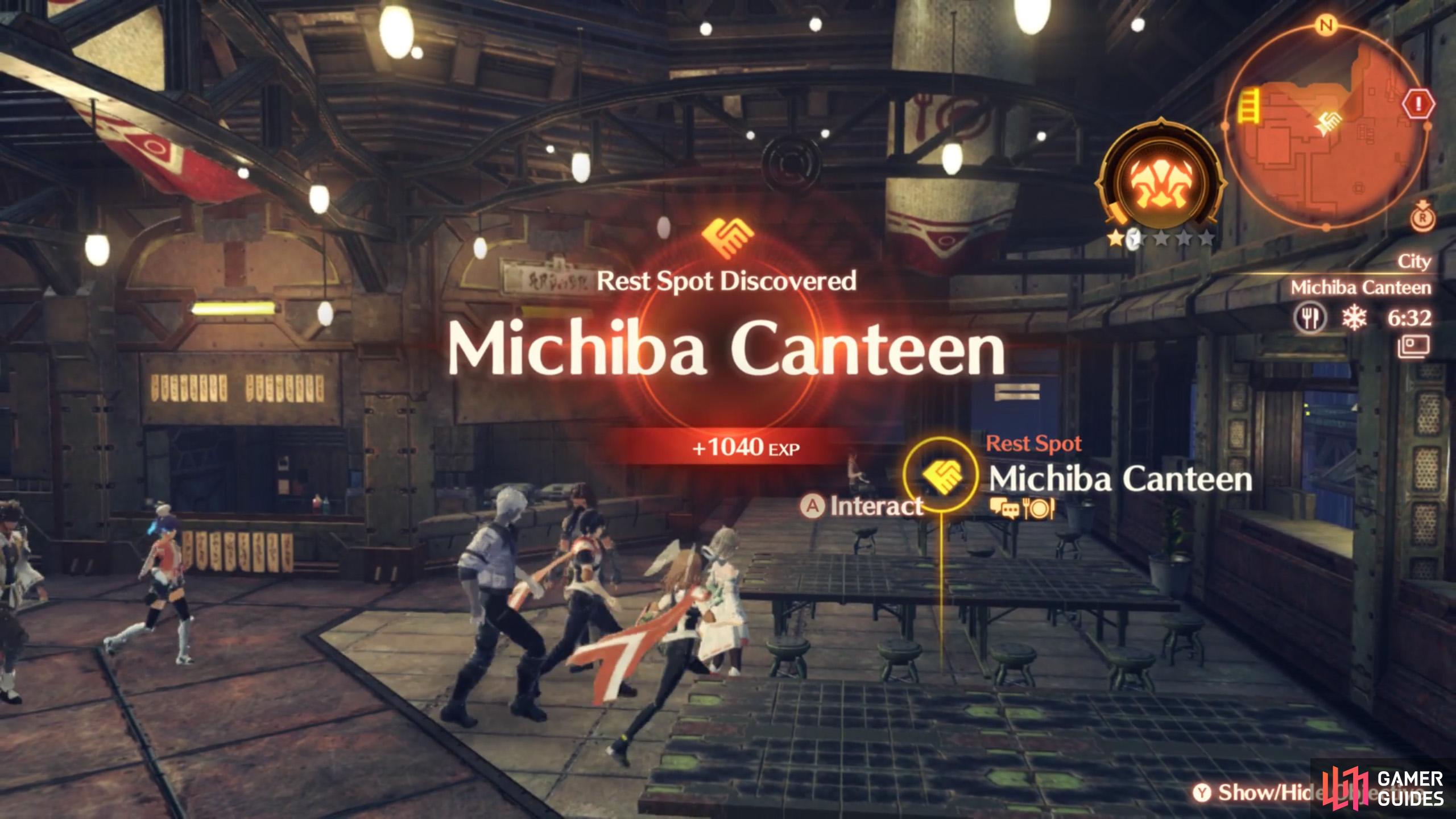 Order some food from Michiba Canteen!