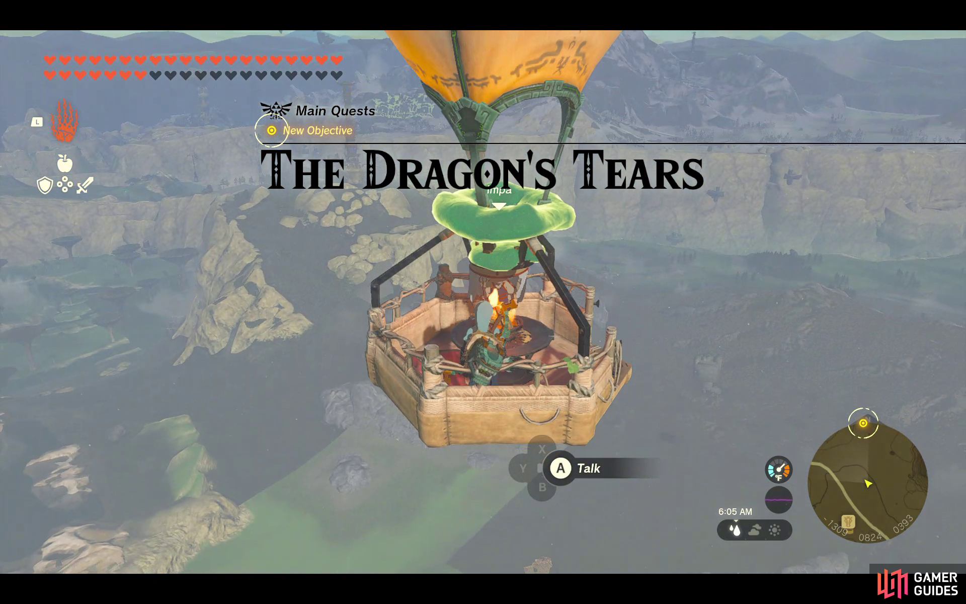The Dragon's Tears Quest - The Legend of Zelda: Tears of the Kingdom